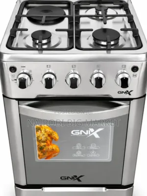 Gnix 50*50 Standing Cooker With Electric Oven