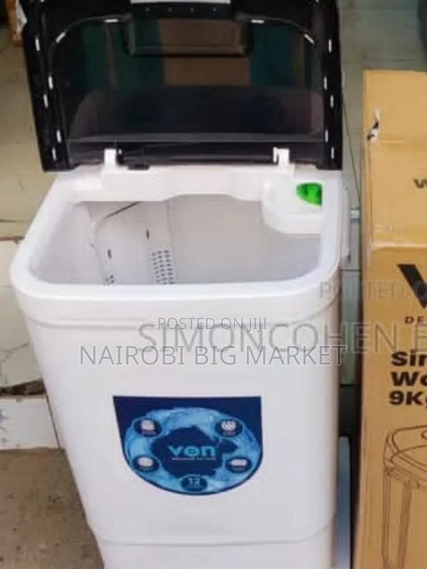 Von Single Tub 9kgs Washing Machine
