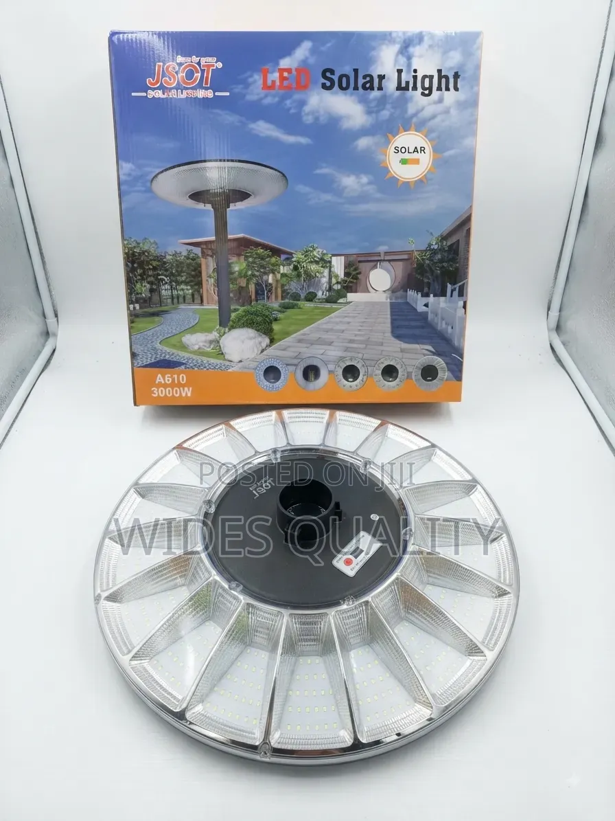 3000W Solar LED UFO Street Light/ 360 Security Solar Floodlight