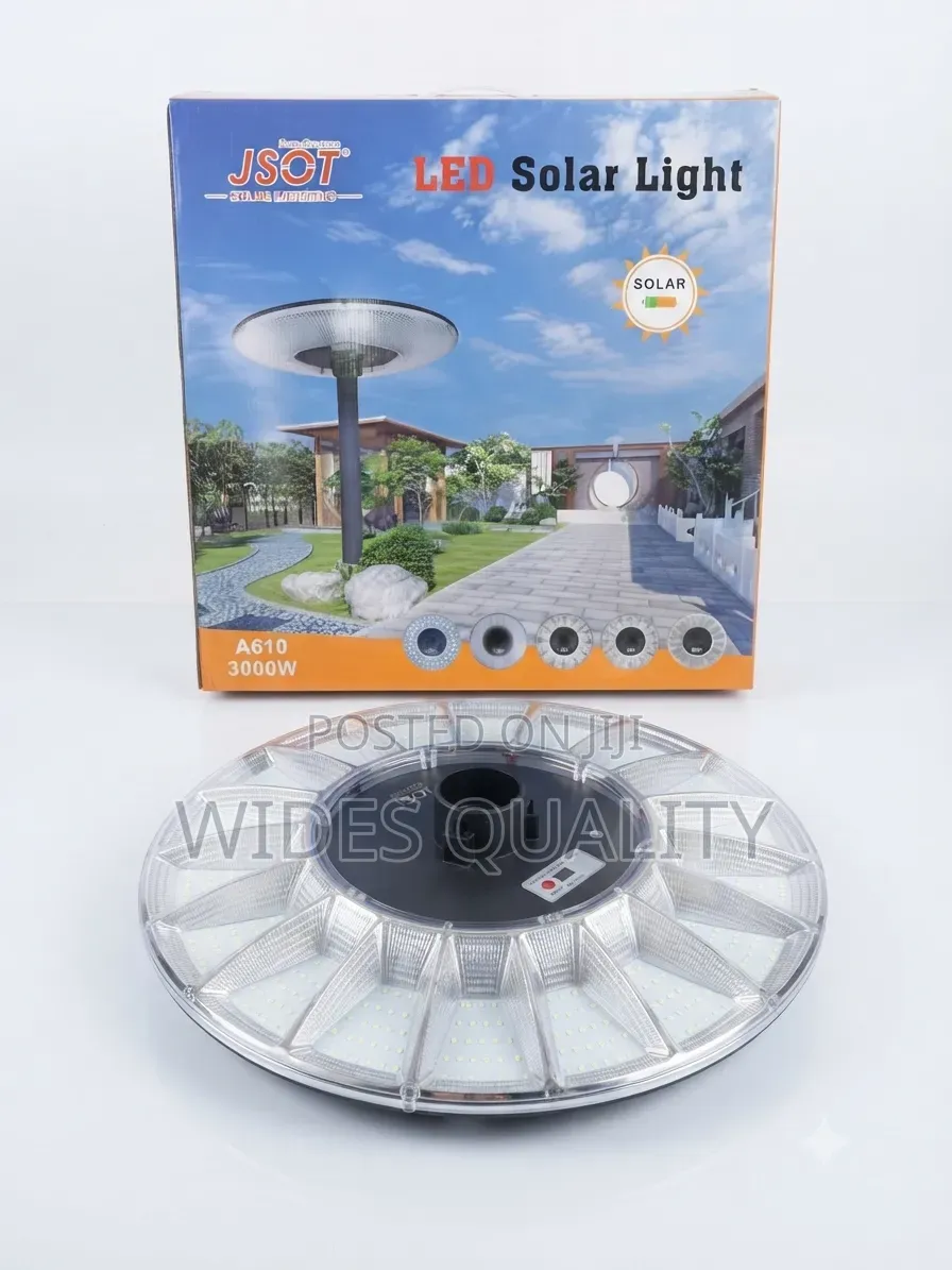 3000W Solar LED UFO Street Light/ 360 Security Solar Floodlight