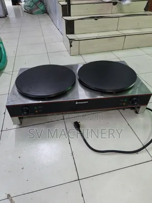 Heavy Duty Double Electric Pancake Maker (Crepe Maker)