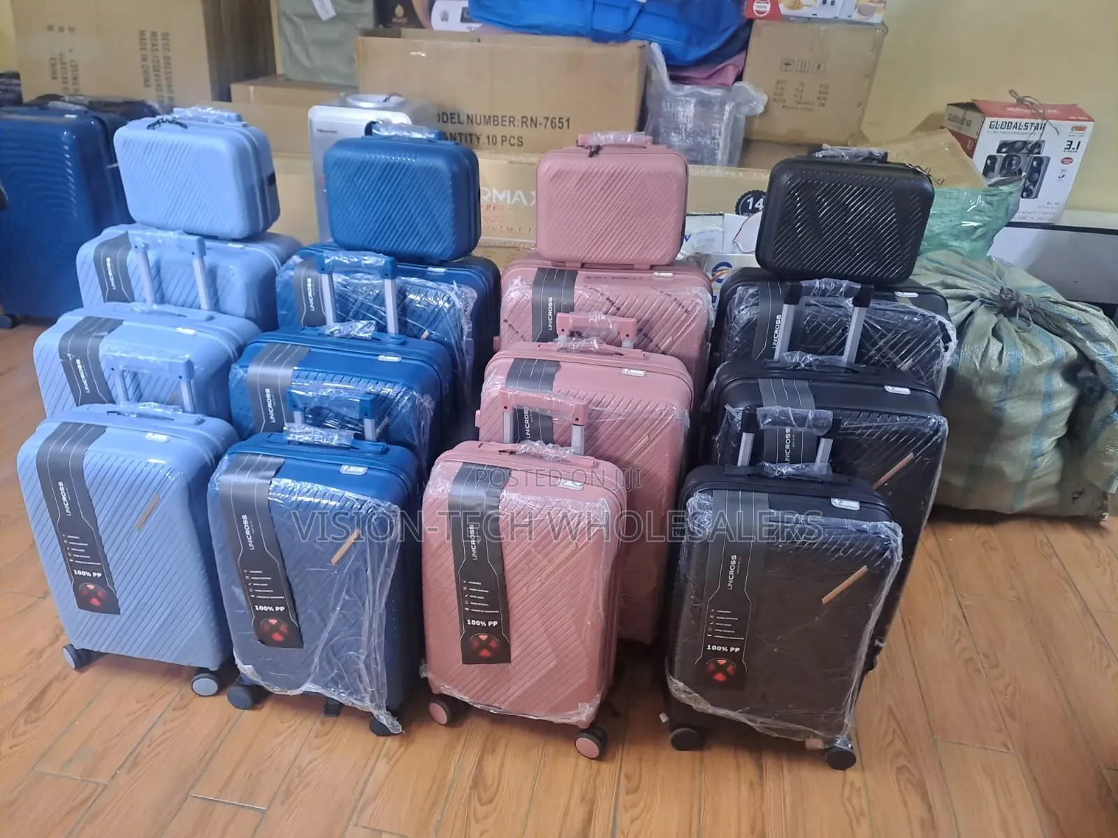 4 in 1 Size 4 Rubber Suitcase