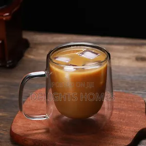 Double-Wall Glass Mug –Ca