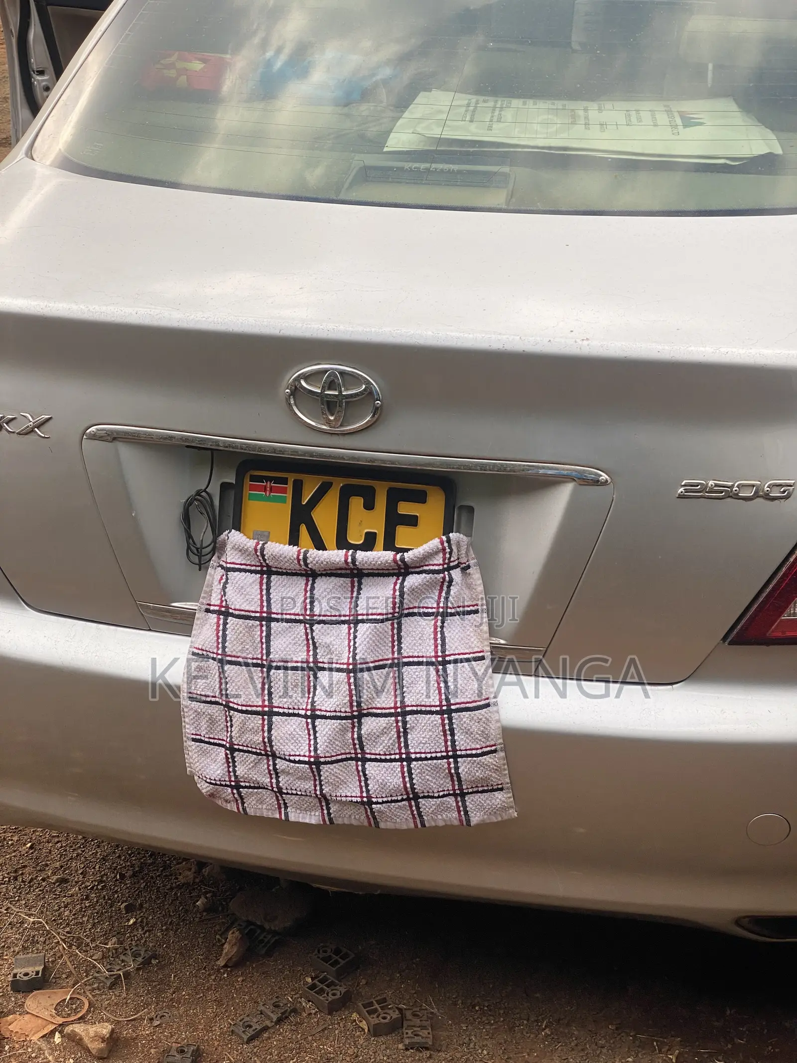 Toyota Mark X 2007 Silver