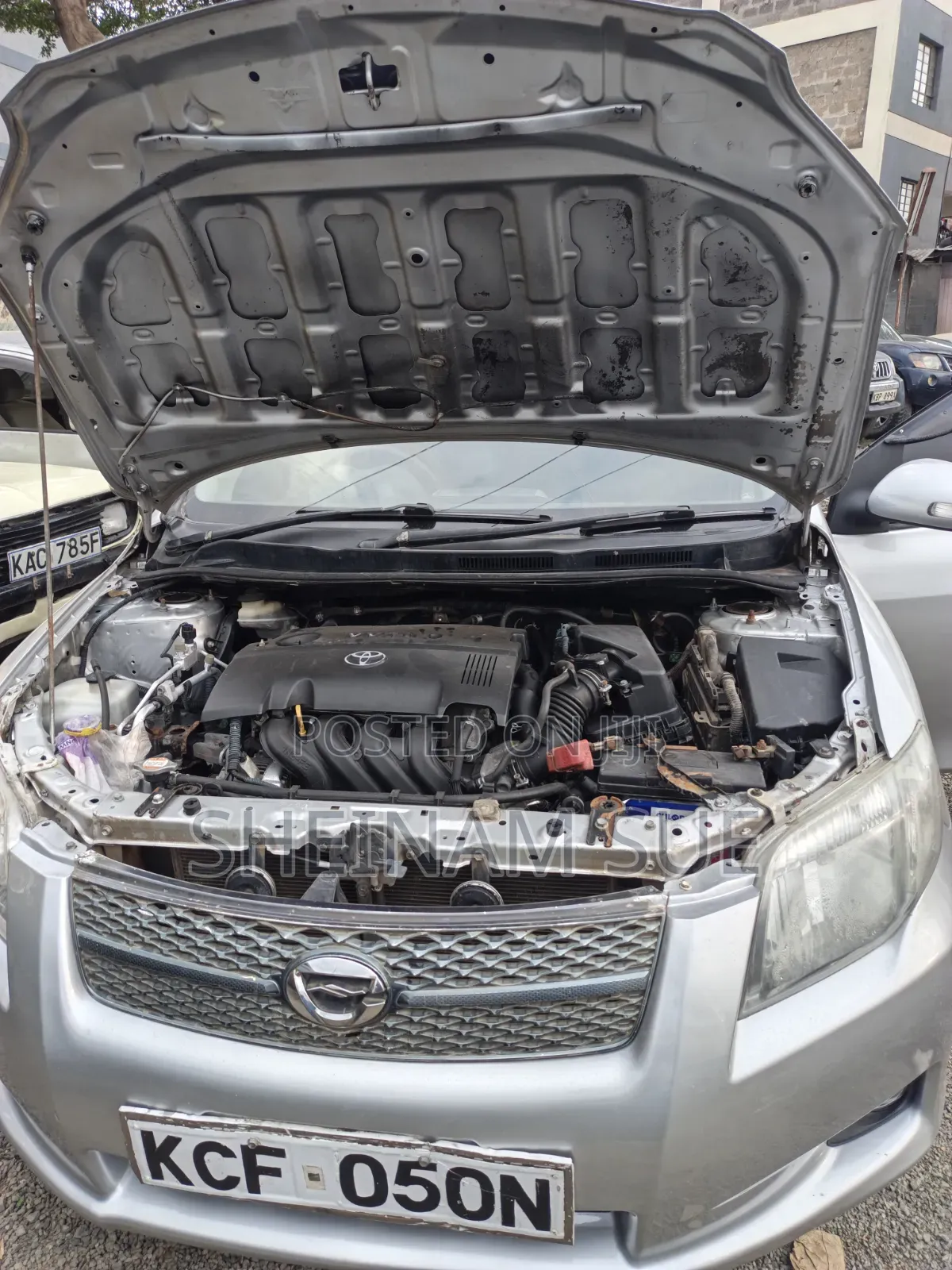 Toyota Corolla Fielder 2008 Silver