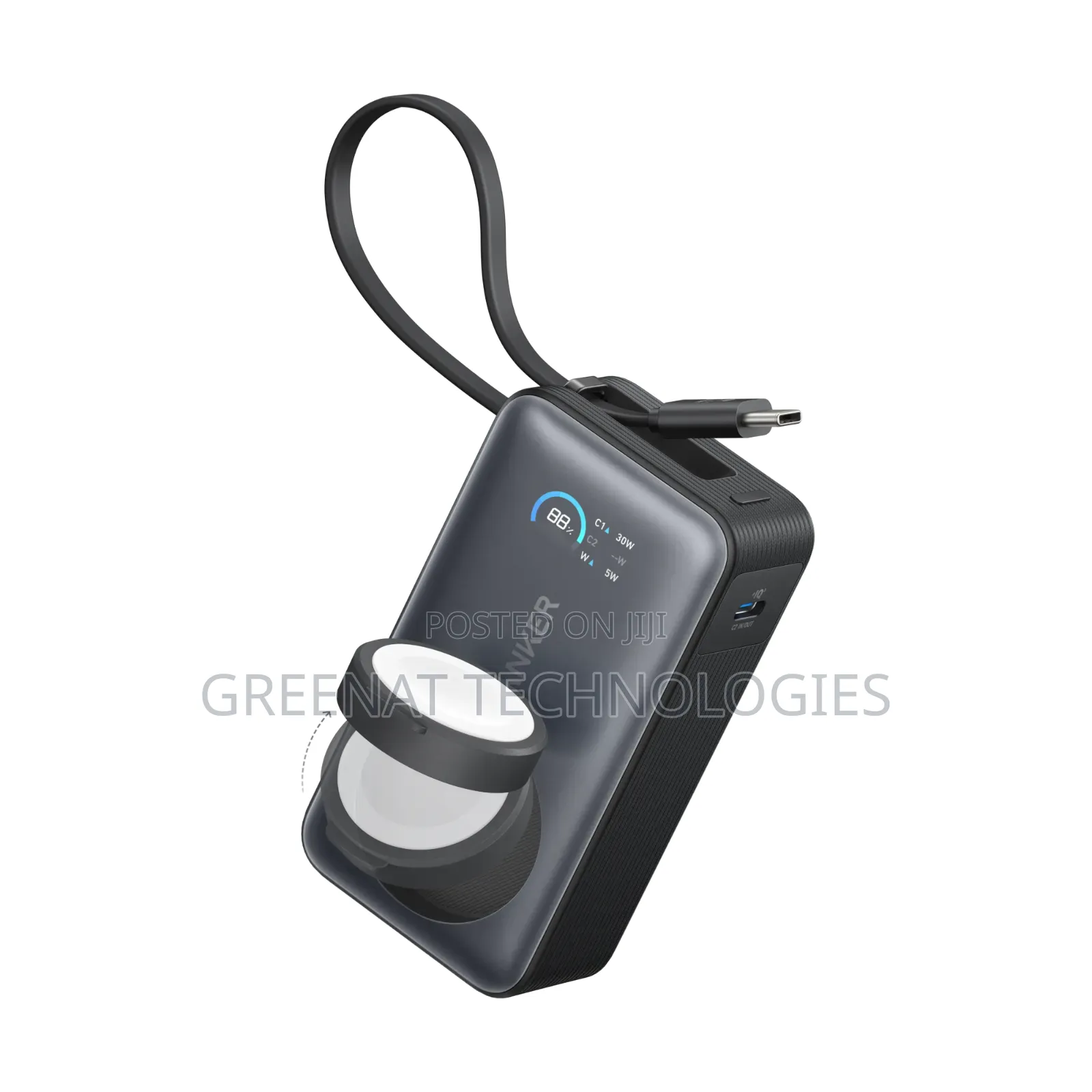 Anker MagGo 35W Power Bank USB-C + Apple Watch Charger