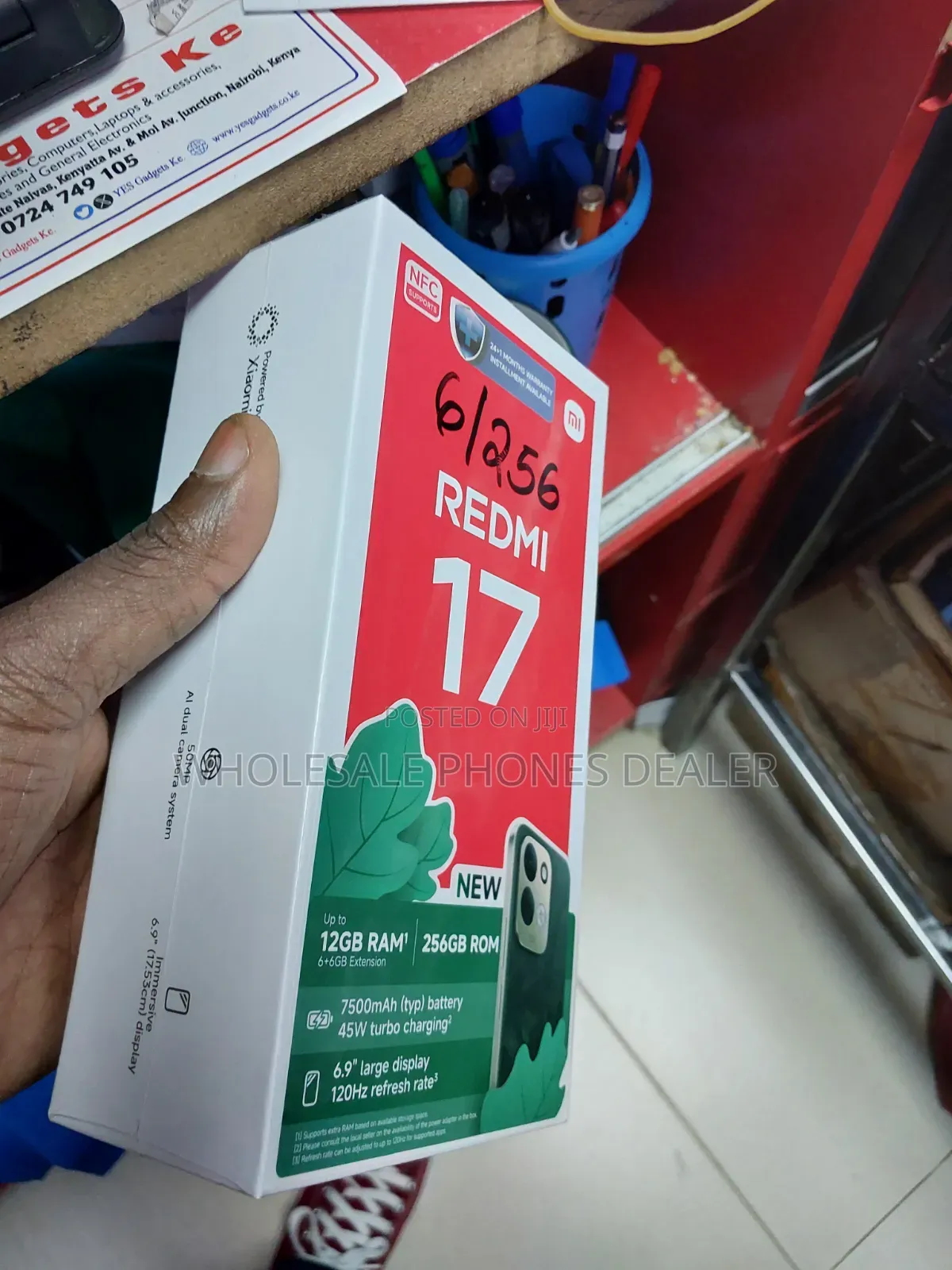 New Xiaomi Redmi 17 256 GB Red