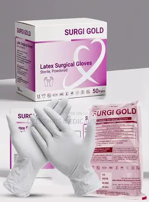Sterile Latex Surgical Gloves