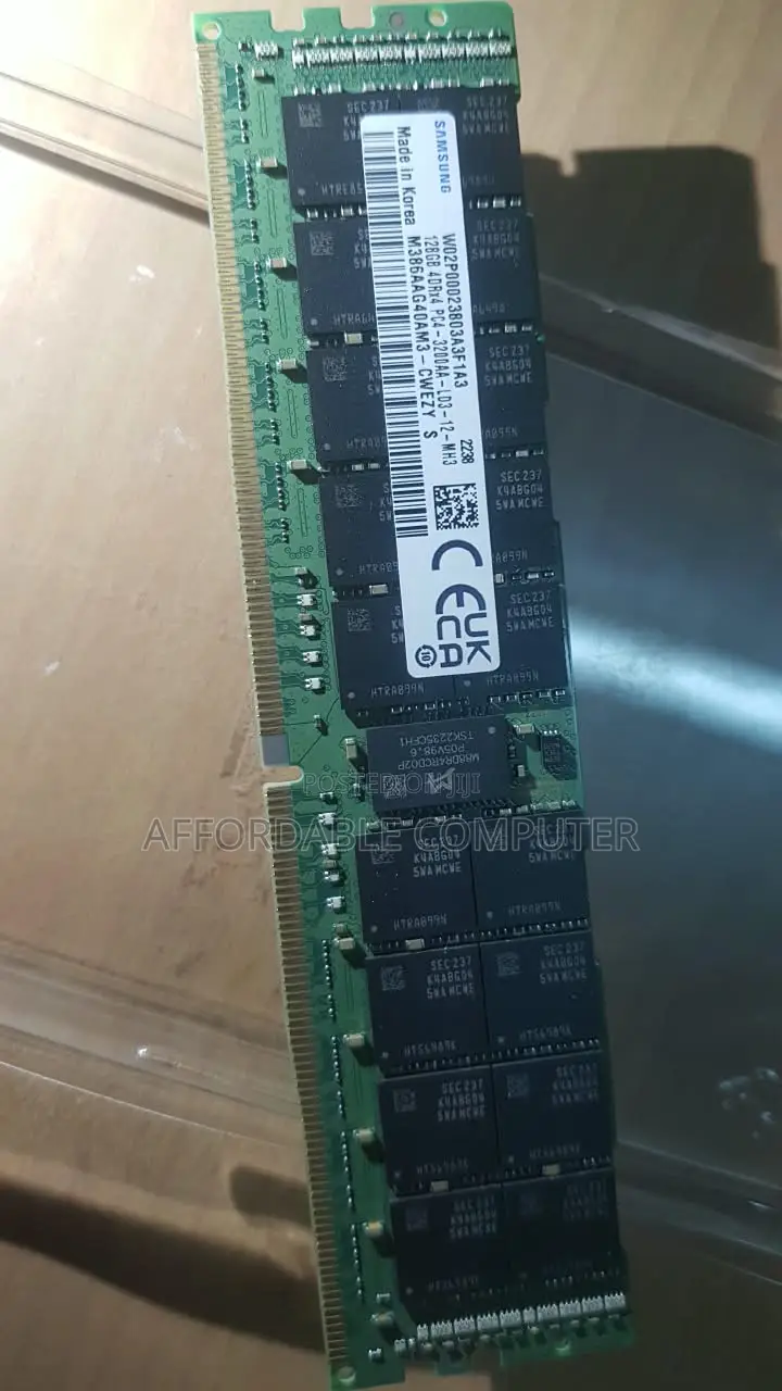 Server Ram 128gb Ddr4 Pc4-3200 Ecc