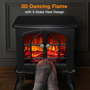 Denx DX2628 Stove Style Fireplace Heater