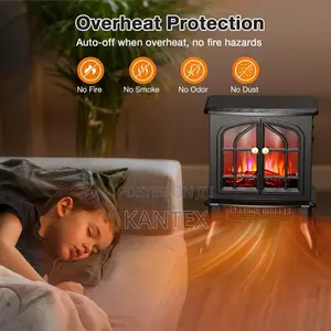 Denx DX2628 Stove Style Fireplace Heater