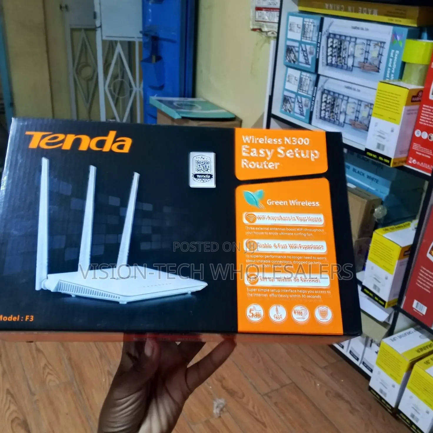 Tender Tenda F3 Wireless Router
