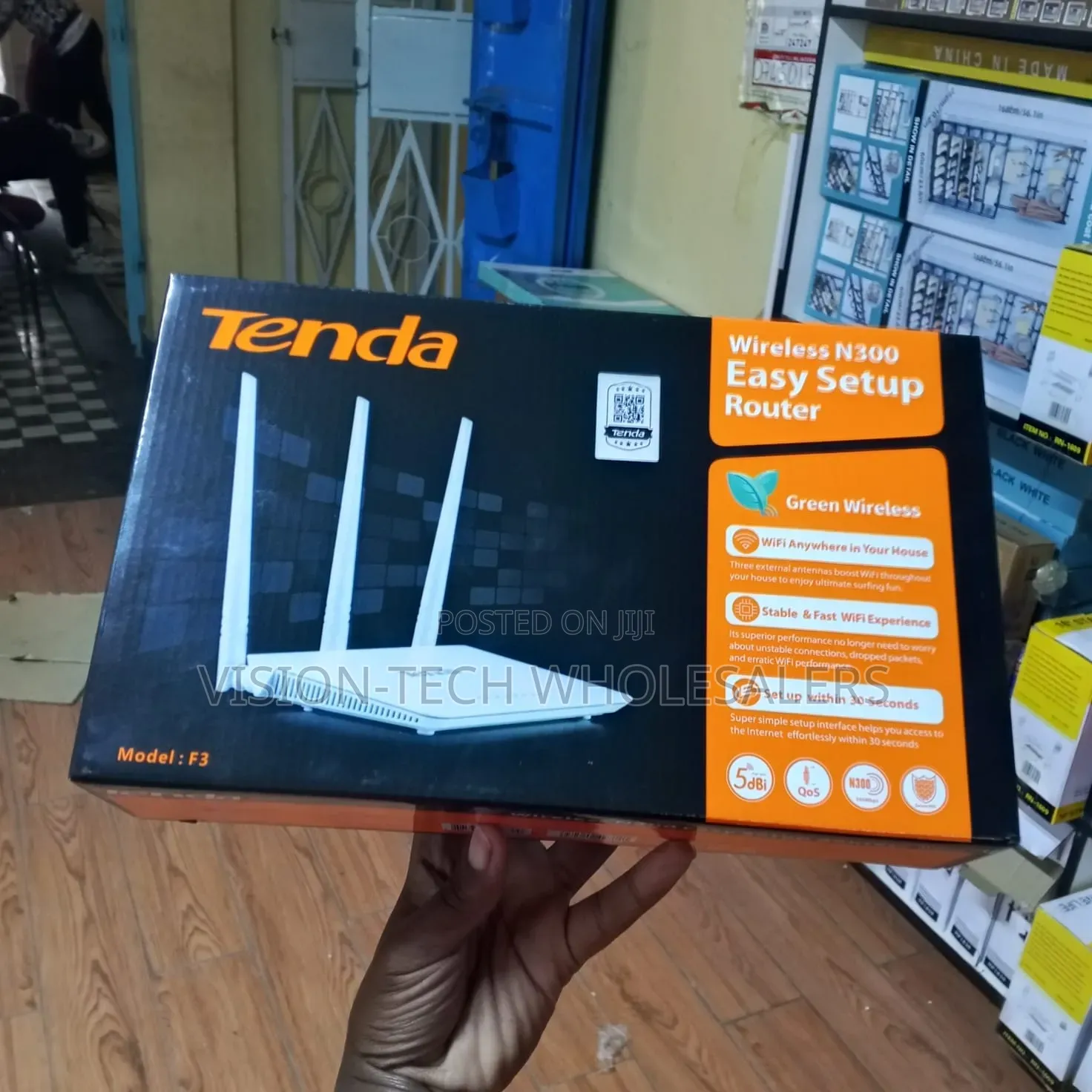 Tender Tenda F3 Wireless Router ,",:*