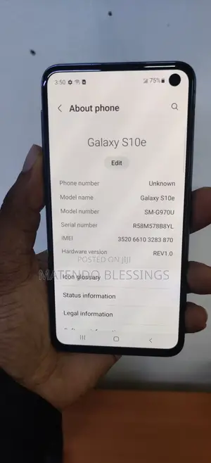 Samsung Galaxy S10e 128 GB Blue