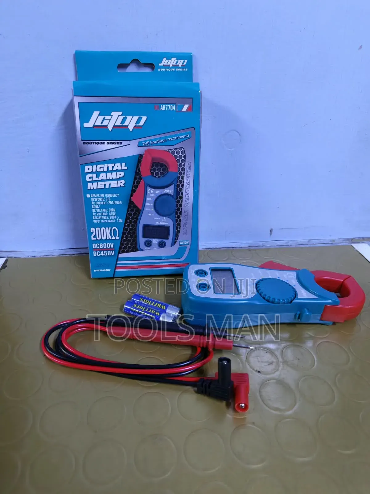 Digital Clamp Meter* JCTOP AH7704