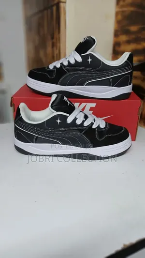 Puma Park Black and White Lifestyle Sneakers