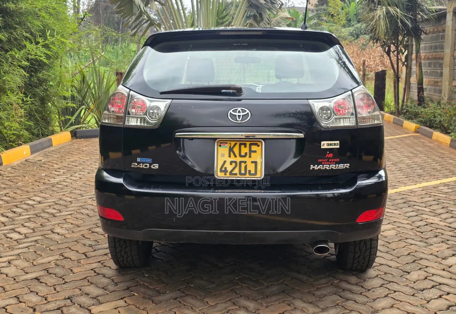 Toyota Harrier 2.4 2008 Black