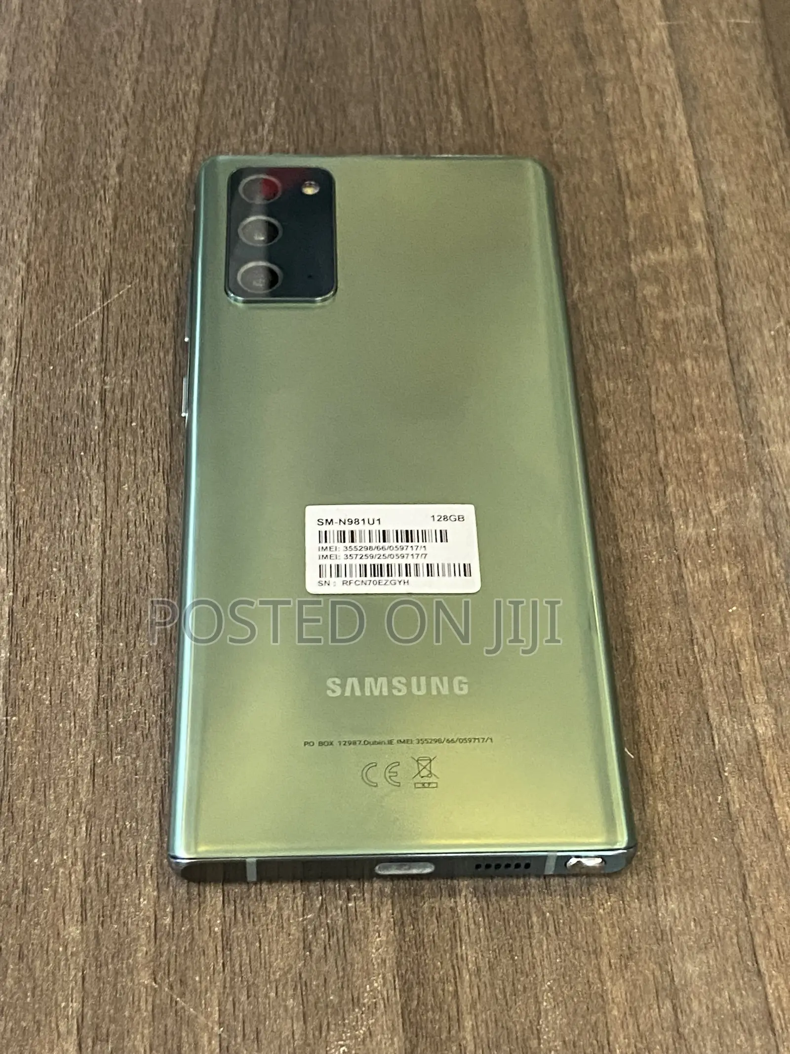 Samsung Galaxy Note 20 5G 128 GB Green