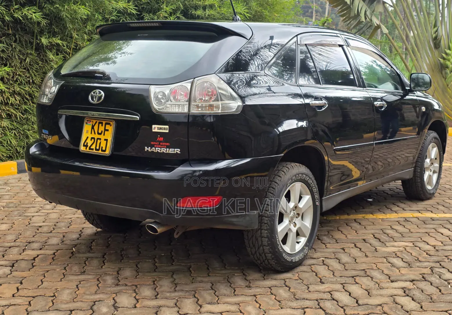 Toyota Harrier 2.4 2008 Black