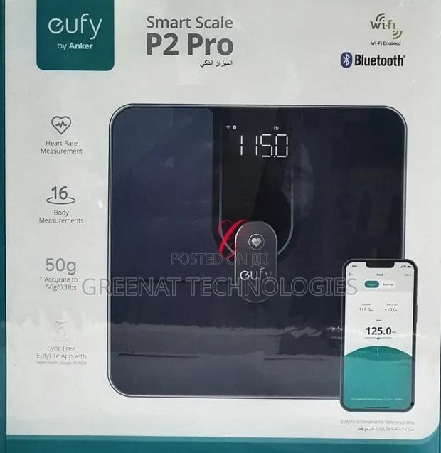 Anker Eufy Smart Scale P2 Pro 16 Body Measurements WiFi + Bluetooth