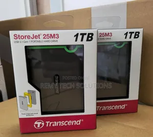 Transcend Storejet 1tb Portable Harddrive