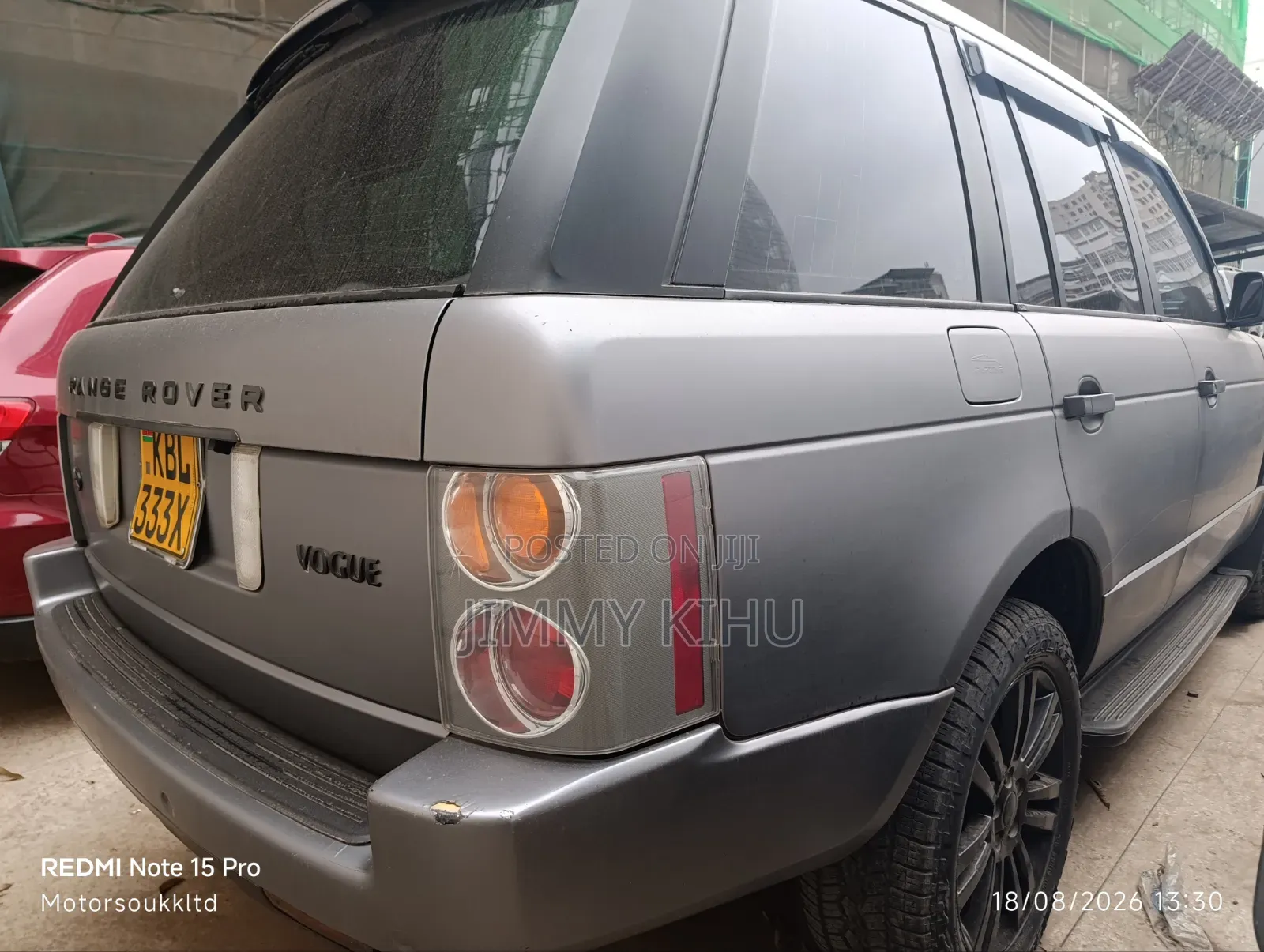 Land Rover Range Rover HSE 2004 Gray
