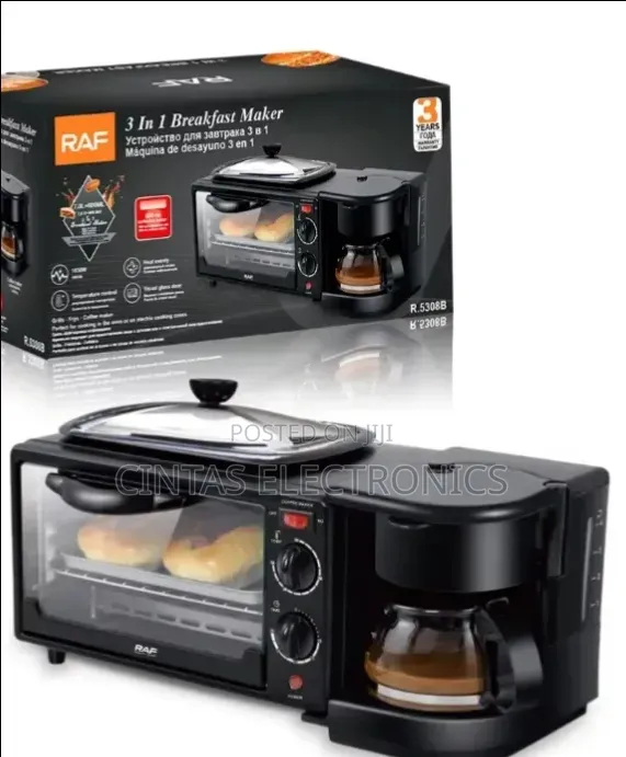 RAF 3-in-1 Breakfast Maker