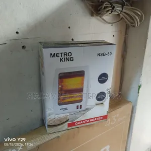 Restocked New Room Heater. Original