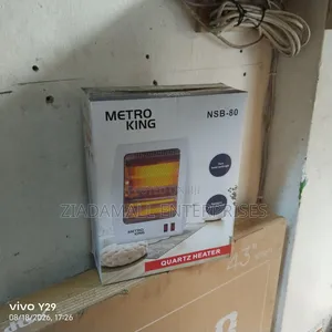 Restocked New Room Heater. Original