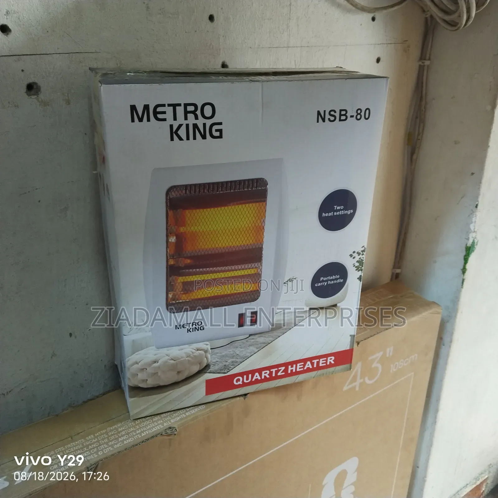 Quality Heat. Room Heater. Brand New