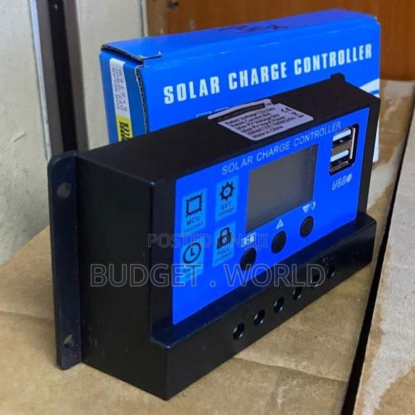 30A Solar PWM Battery Charging Controller 12v/24v - thumbnail 2