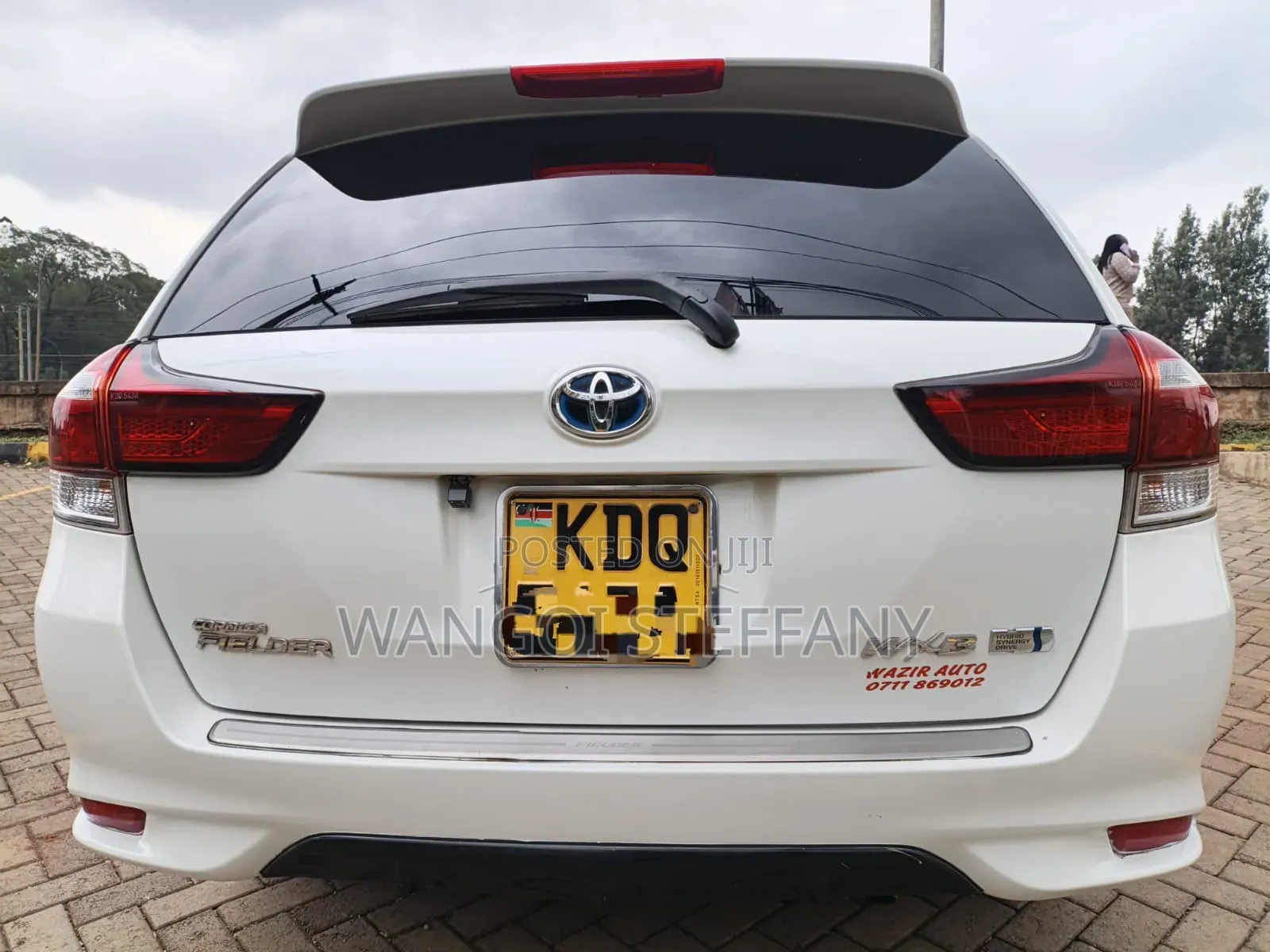 Toyota Corolla Fielder 2017 White