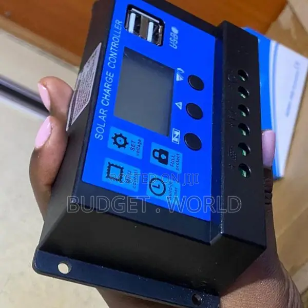 30A Solar Charge Controller PWM Regulator for Off-Grid Systems
