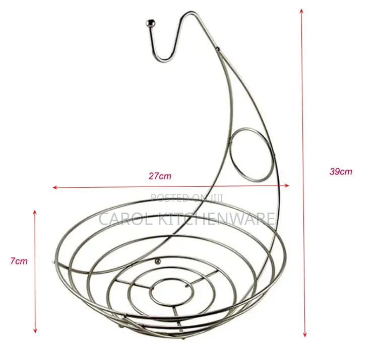 Fruit Basket With Banana Holder