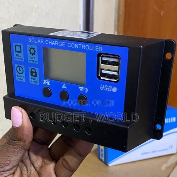 30A PWM Solar Panel Controller for 12v/24v Batteries