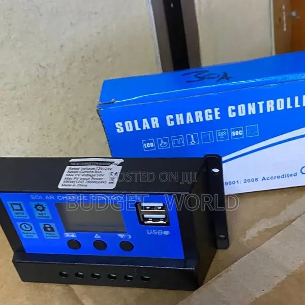 30A Solar PWM Charge Regulator for Battery Systems