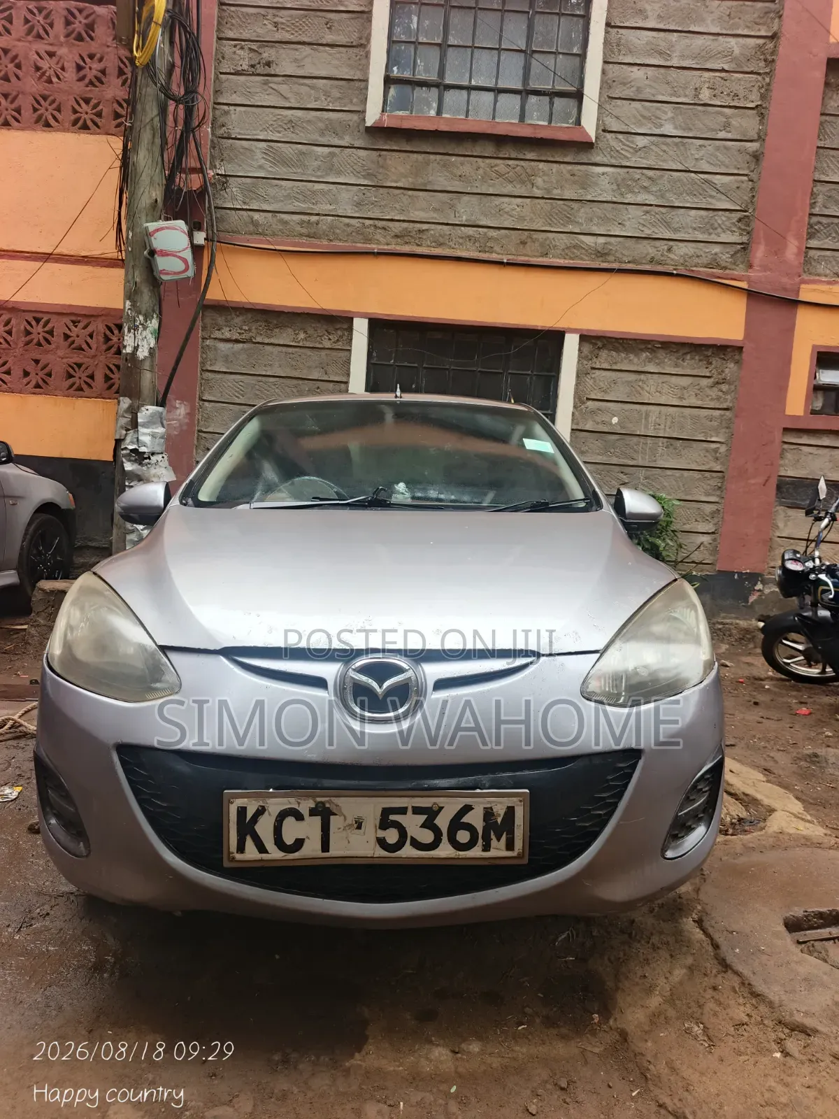 Mazda Demio 2013 Gray