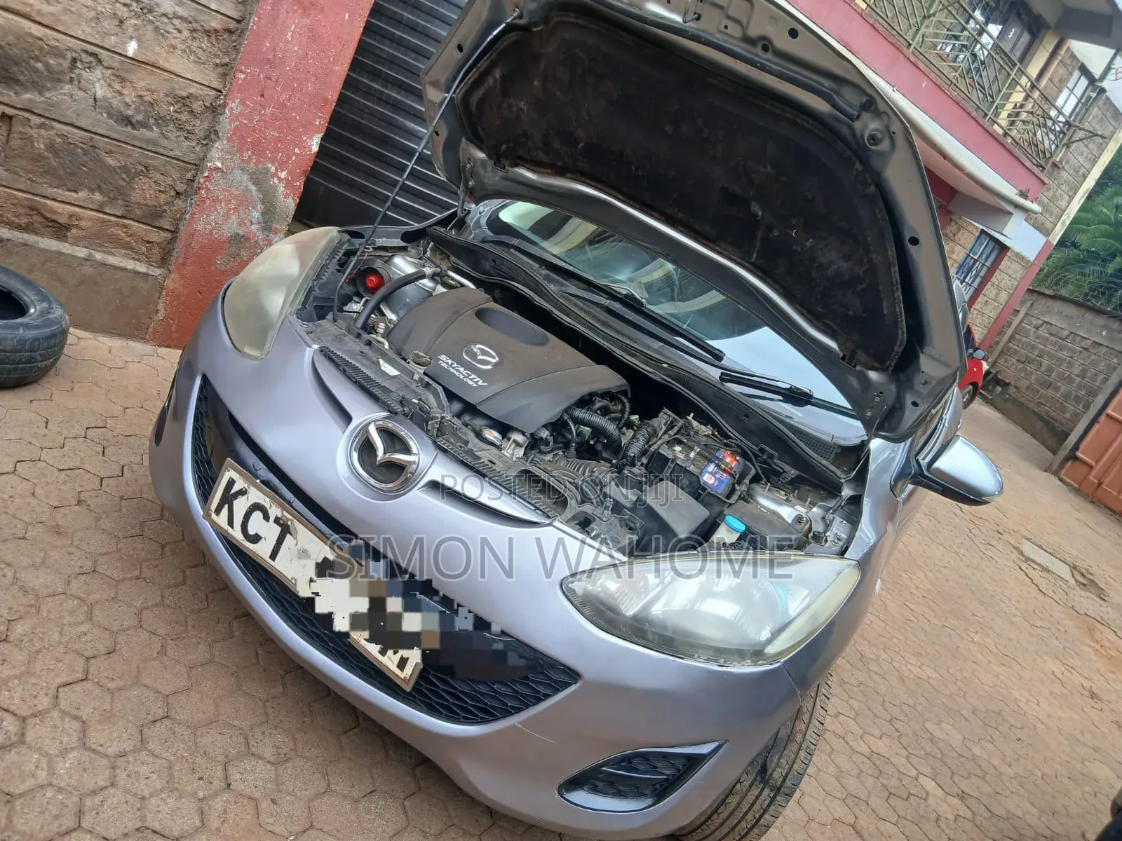 Mazda Demio 2013 Gray