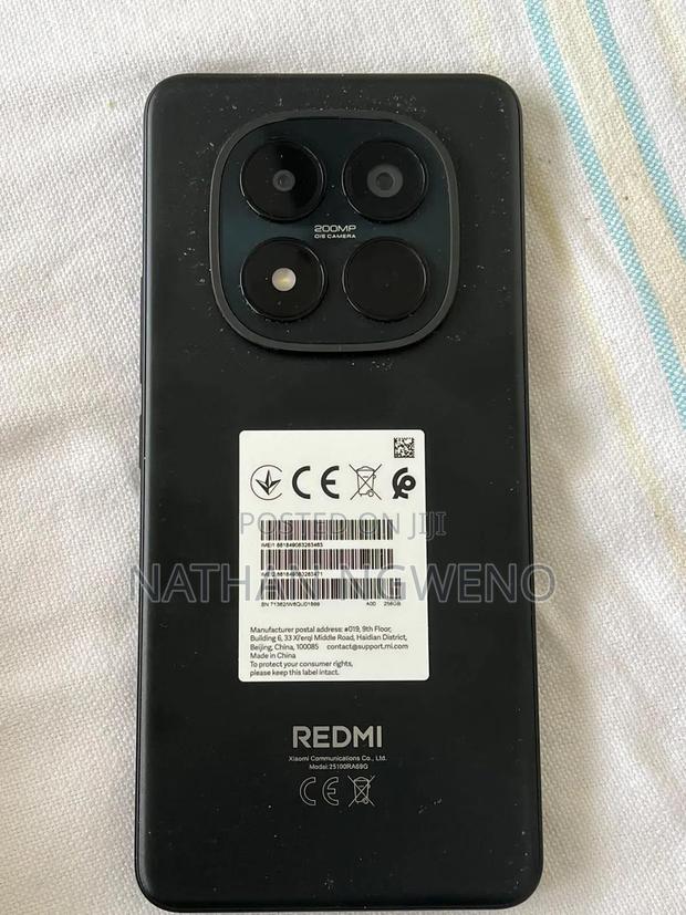 New Xiaomi Redmi Note 15 Pro 256 GB Black