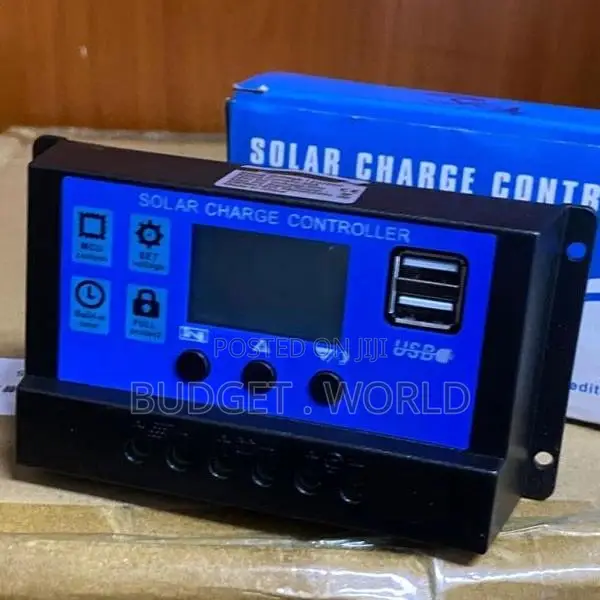 . High-Capacity 30A PWM Solar Charge Controller