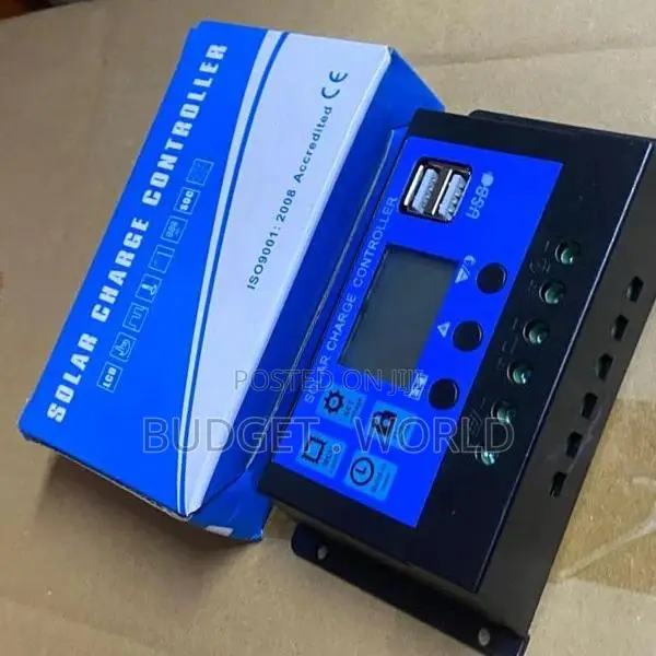 30A PWM Solar Controller for Home and RV Systems