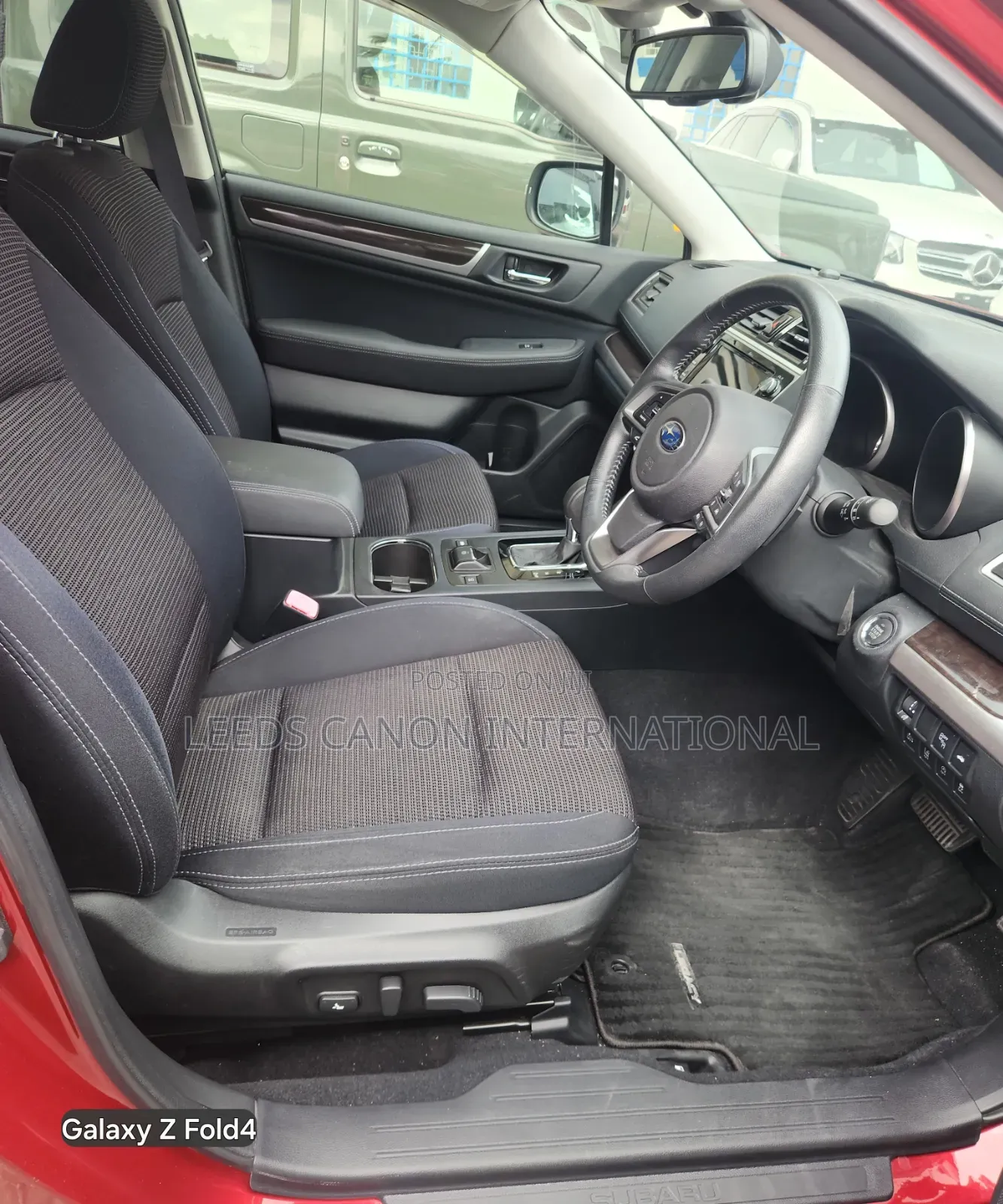 Subaru Legacy 2018 Burgundy
