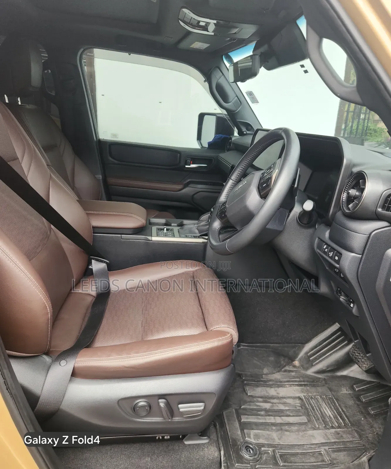 Toyota Land Cruiser Prado 2024 Orange