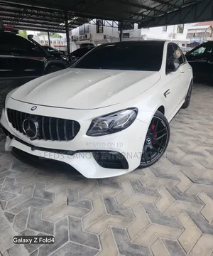 Mercedes-Benz E63 2020 White