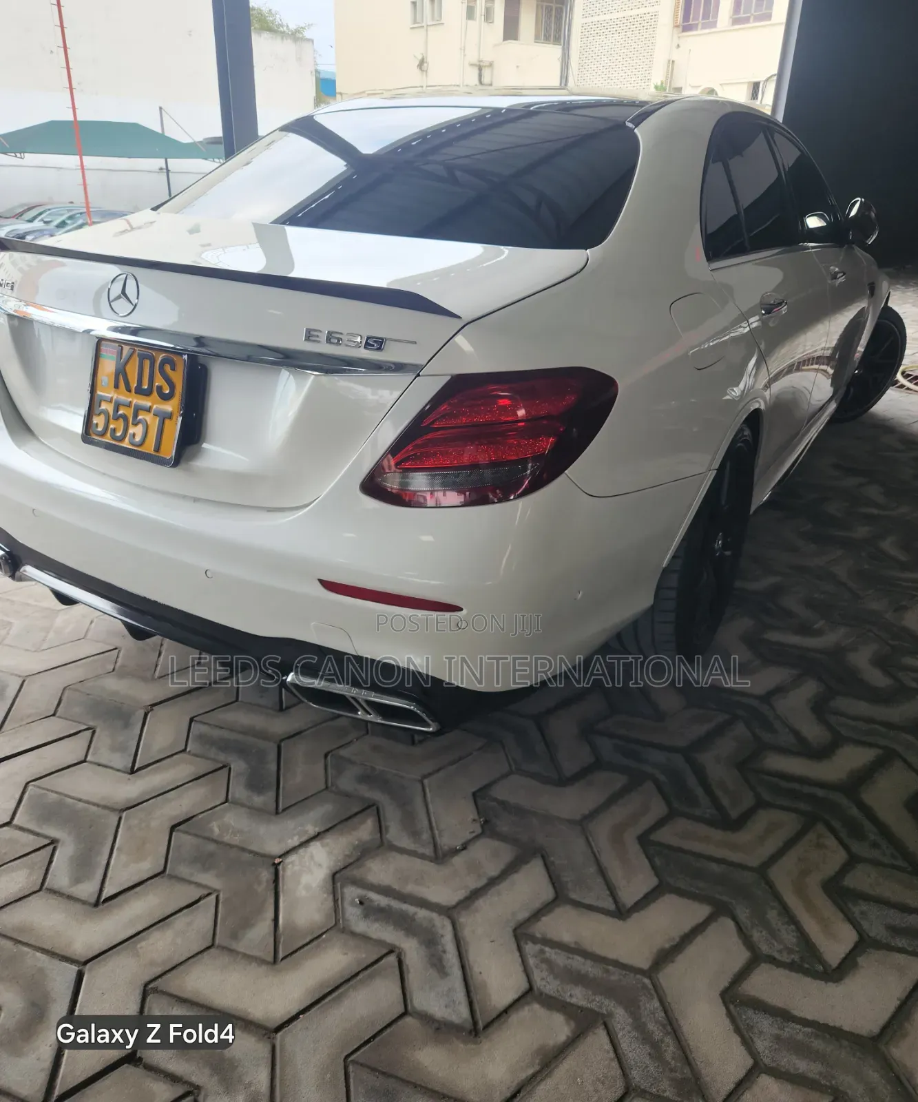 Mercedes-Benz E63 2020 White