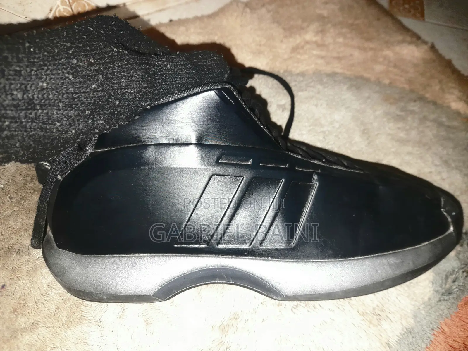 Adidas Men’s Black High Top Basketball Shoes