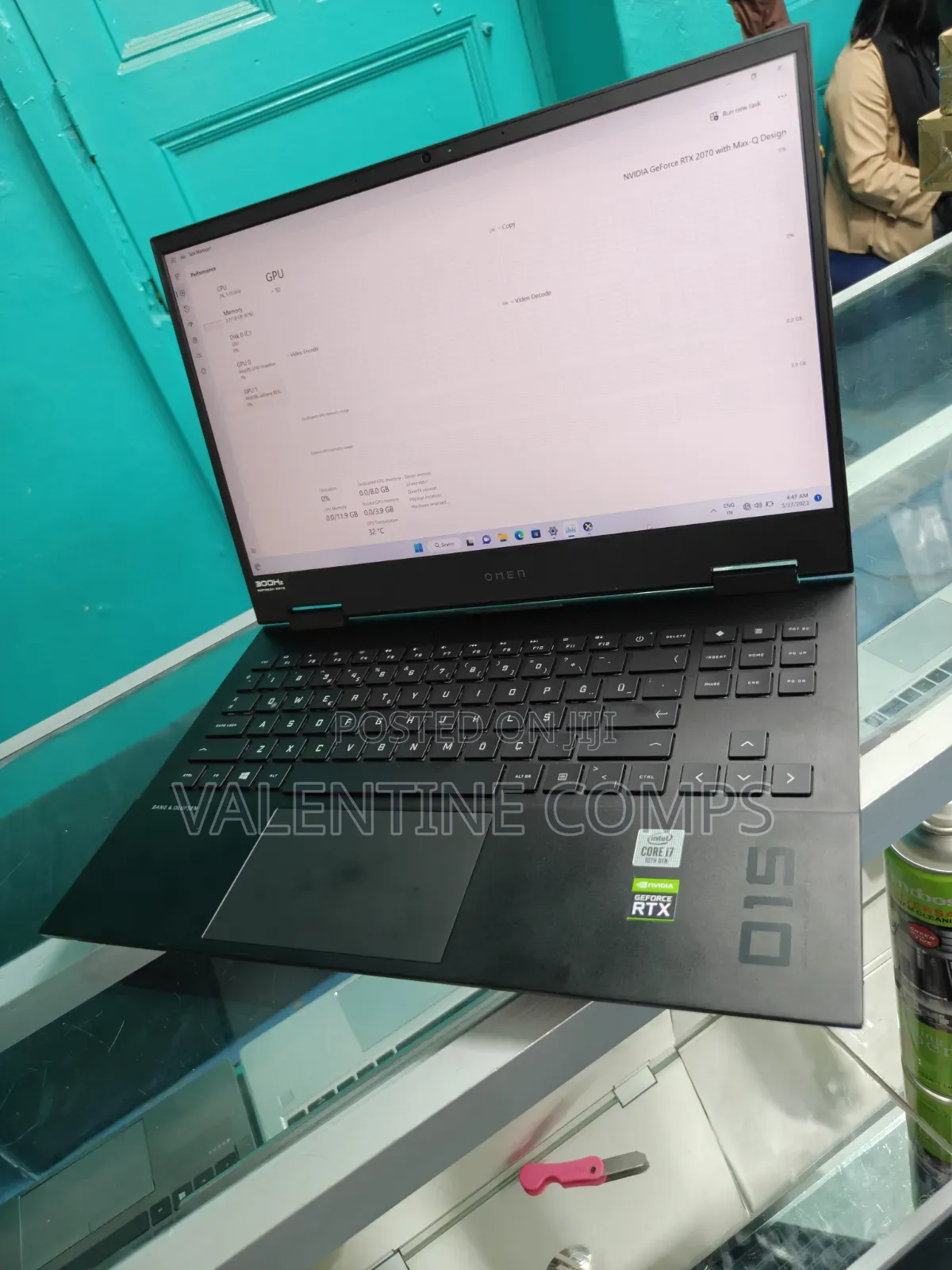 Laptop HP Omen 15 8GB Intel Core i7 SSD 512GB