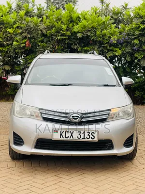 Toyota Corolla Fielder 2013 Silver