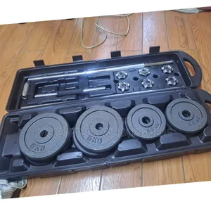 50kg Adjustable Dumbbells Set With Barbell