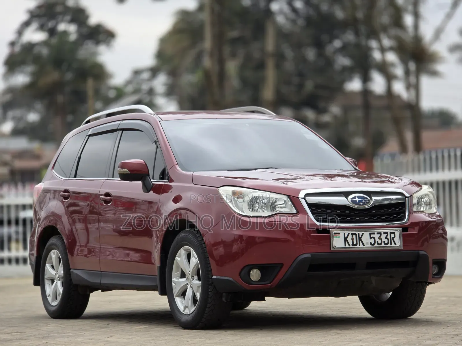 Subaru Forester 2015 Maroon